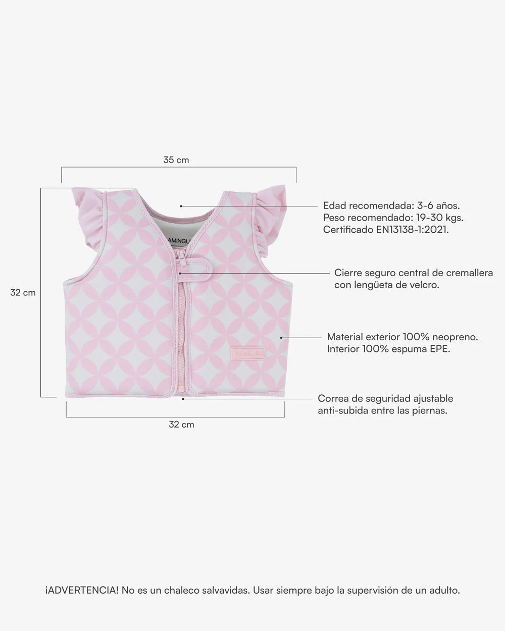 Flamingueo Kids Vest