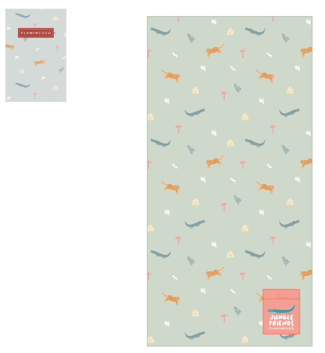 Flamingueo Kids Towel
